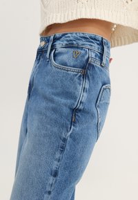 Even&Odd Traperice ravnih nogavica - blue denim