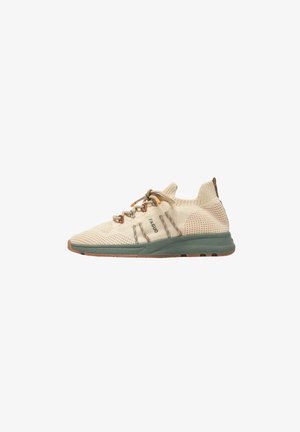 Faguo, RUNNING HEARTWOOD MAILLE WHITE/KAKI - 44 - Sneaker low - blanc et kaki