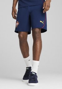 Puma - PORTUGAL CASUALS - Nacionalinės rinktinės apranga - persian blue sunny yellow Miniatiūros vaizdas 1