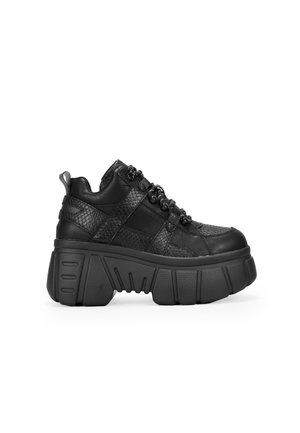 CON PLATAFORMA - Sneakers basse - black