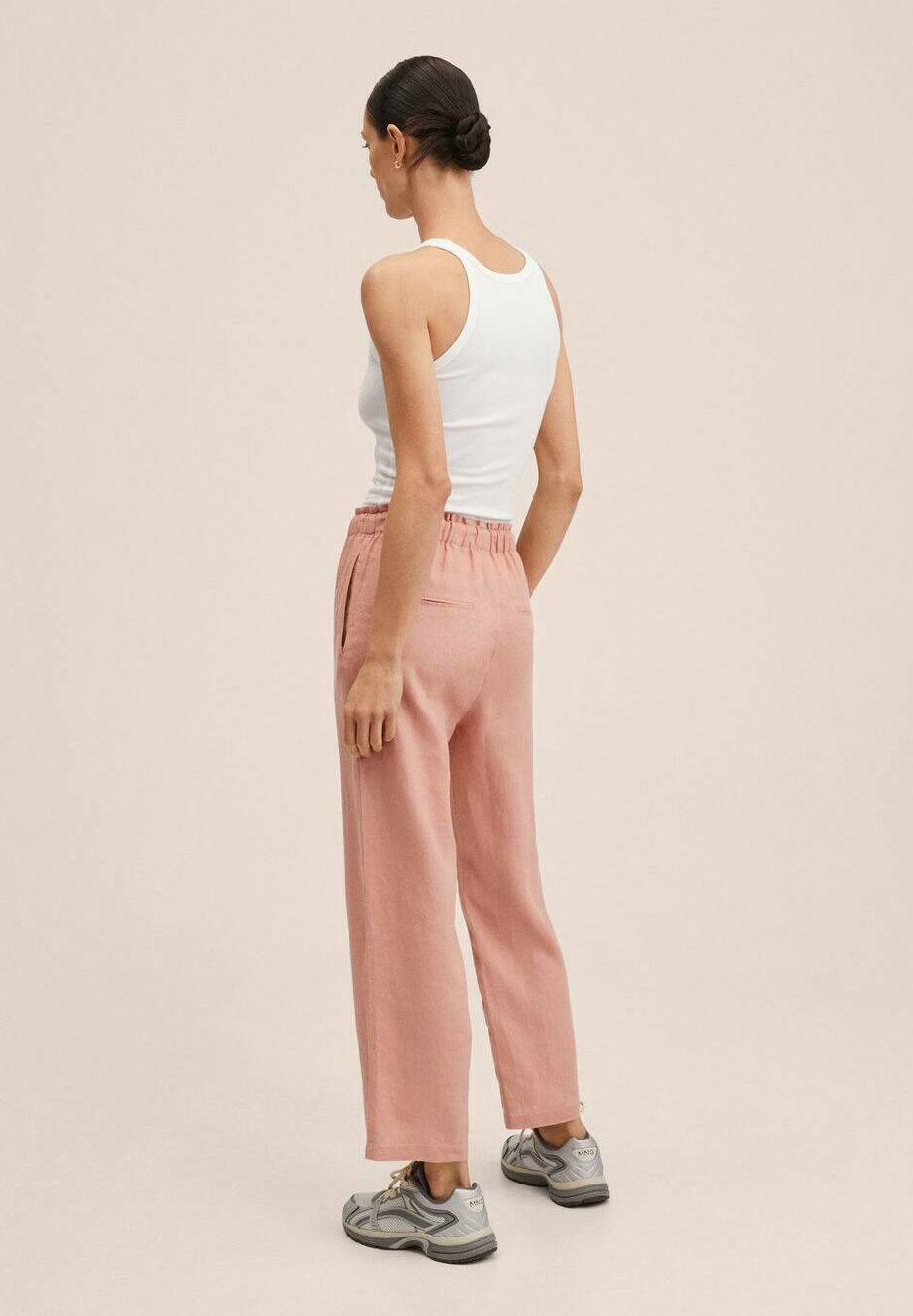 Mango Pantaloni - pink/fuxia - Zalando