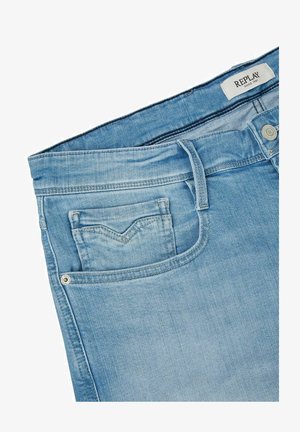 Replay, NEW AMBASS - Jeansshort - light blue