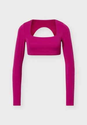 Nike Performance, ZENVY - T-shirt à manches longues - true berry/white