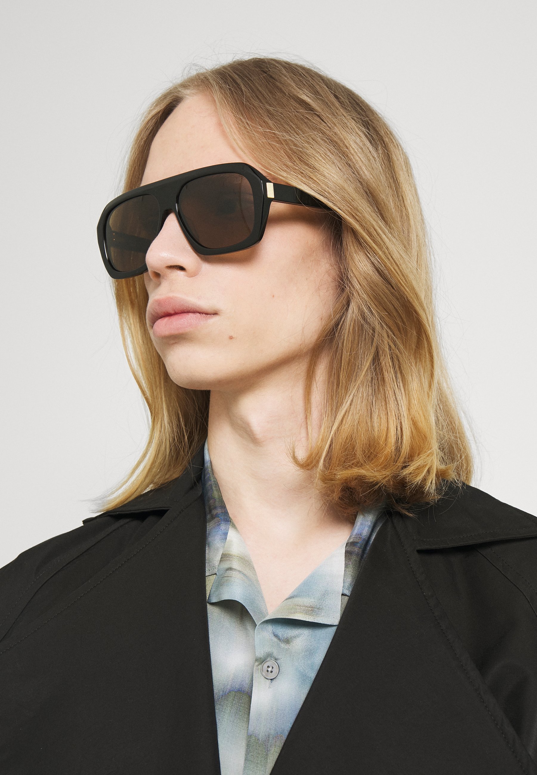 Dunhill UNISEX - Occhiali da sole - black/brown/nero - Zalando.it