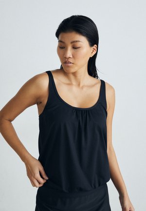 LASCANA OVERSIZE  - Bikini-Top - black