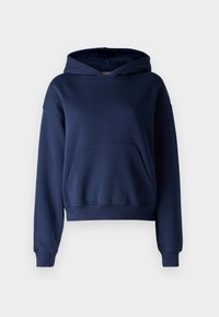 Gina Tricot Petite BASIC ORIGINAL HOODIE - Sweatshirt - dark blue