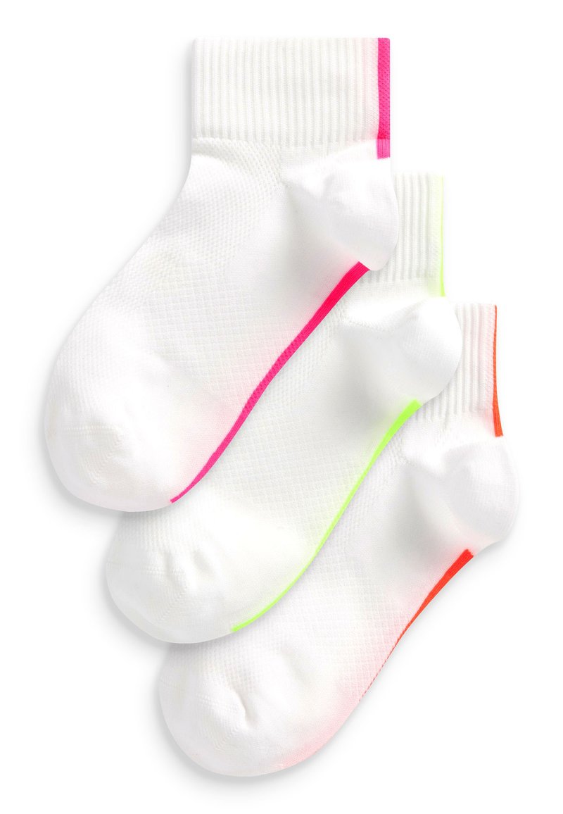 Next CROPPED ANKLE SOCKS 3 PACK Socken white/weiß Zalando.de