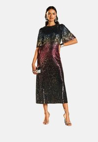 REGULAR FIT - SEQUIN MIDI  - Kokteilinė suknelė / vakarėlių suknelė - multi ombre