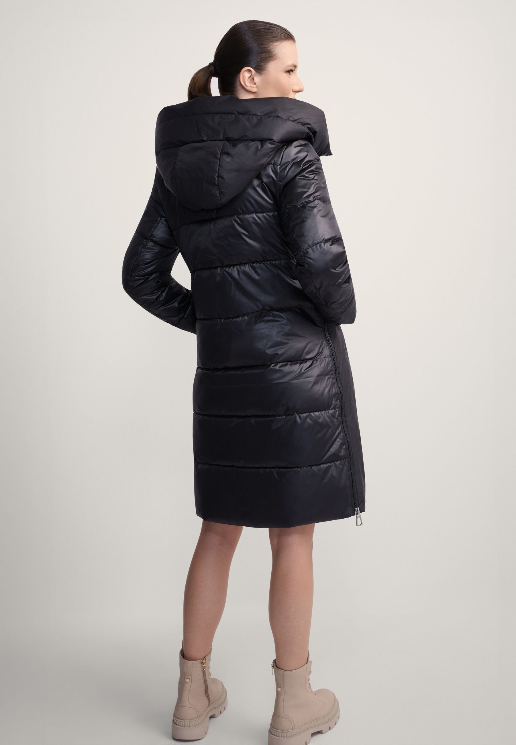 OCHNIK - Płaszcz zimowy/czarny - Zalando.pl