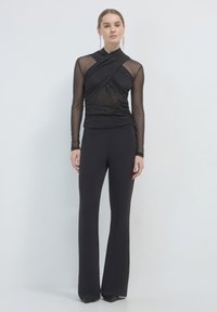 Calliope DRAPÉ - Camicetta - noir