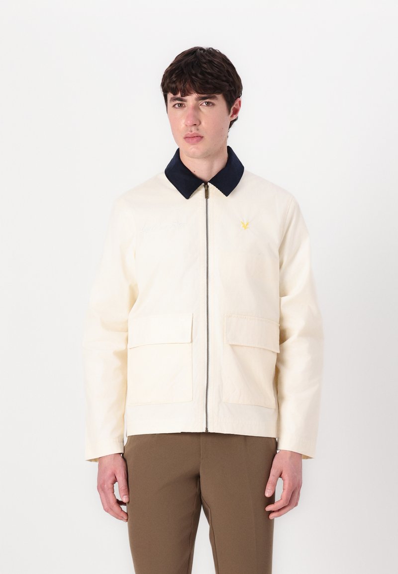 Lyle & Scott WORKWEAR JACKET UNISEX - Lichte jas - vanilla ice
