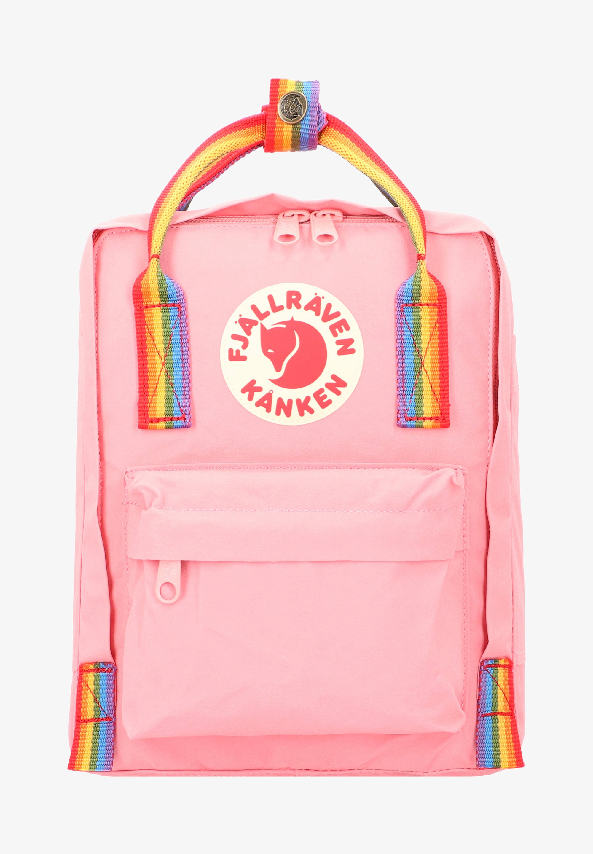 fjallraven kanken backpack pink mini Fjllrven Knken Unisex Travel - Side Slip Pocket - Adjustable Shoulder Straps Designed with user comfort in mind Knken Rainbow Mini Backpack -