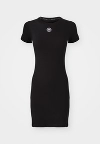 MOON LOGO DRESS - Džersio suknelė - black