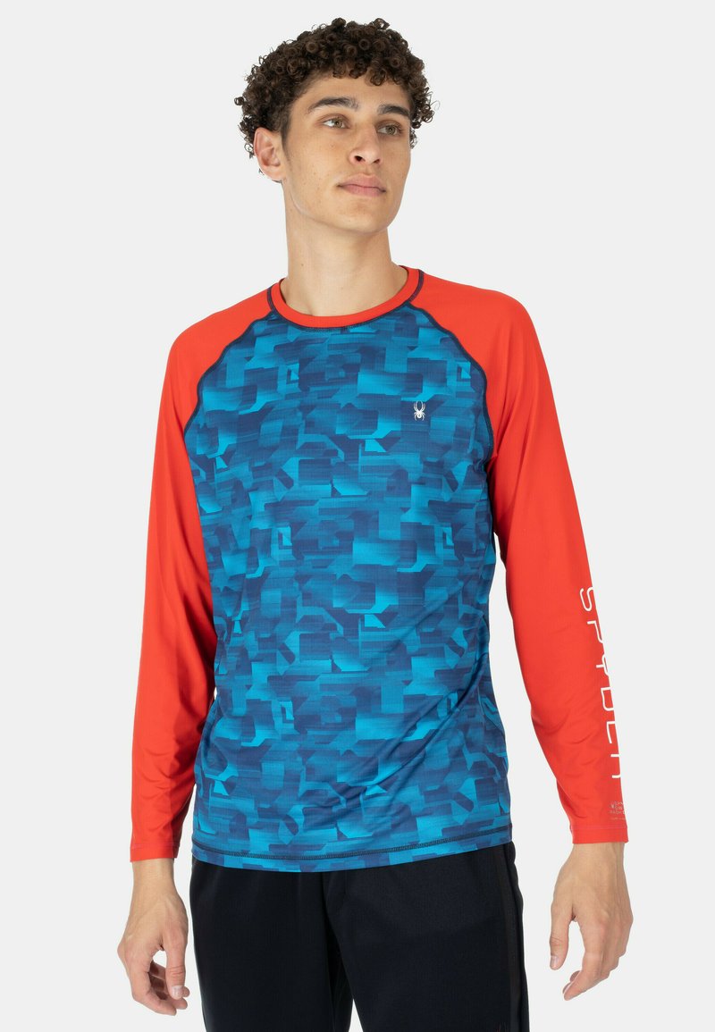 Spyder - RASHGUARD  - Langarmshirt - navy, Vergrößern