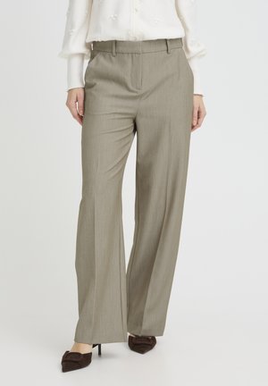 Pantalon classique - vetiver melange