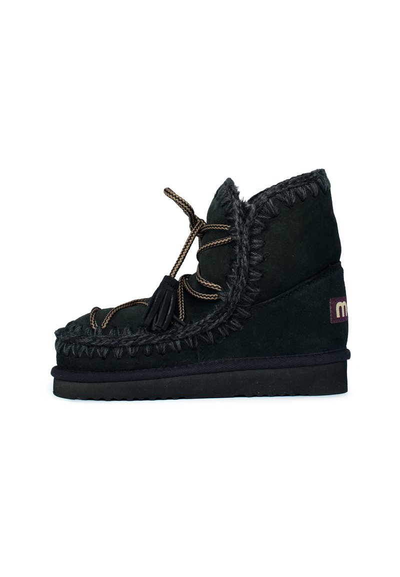 Mou SCOUBIDOO LACE - Stivaletti stringati - nero