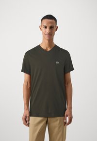 Lacoste Paprasti marškinėliai - dark green