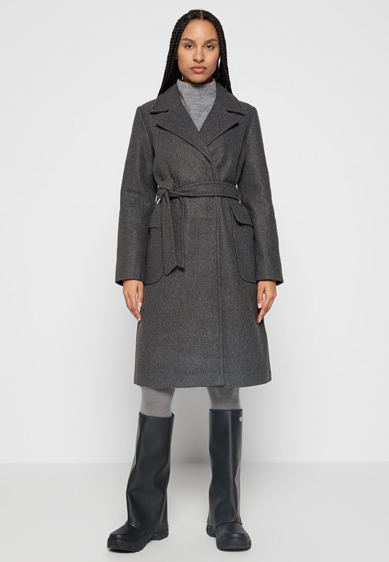 Vero Moda Mantel donkergrijs