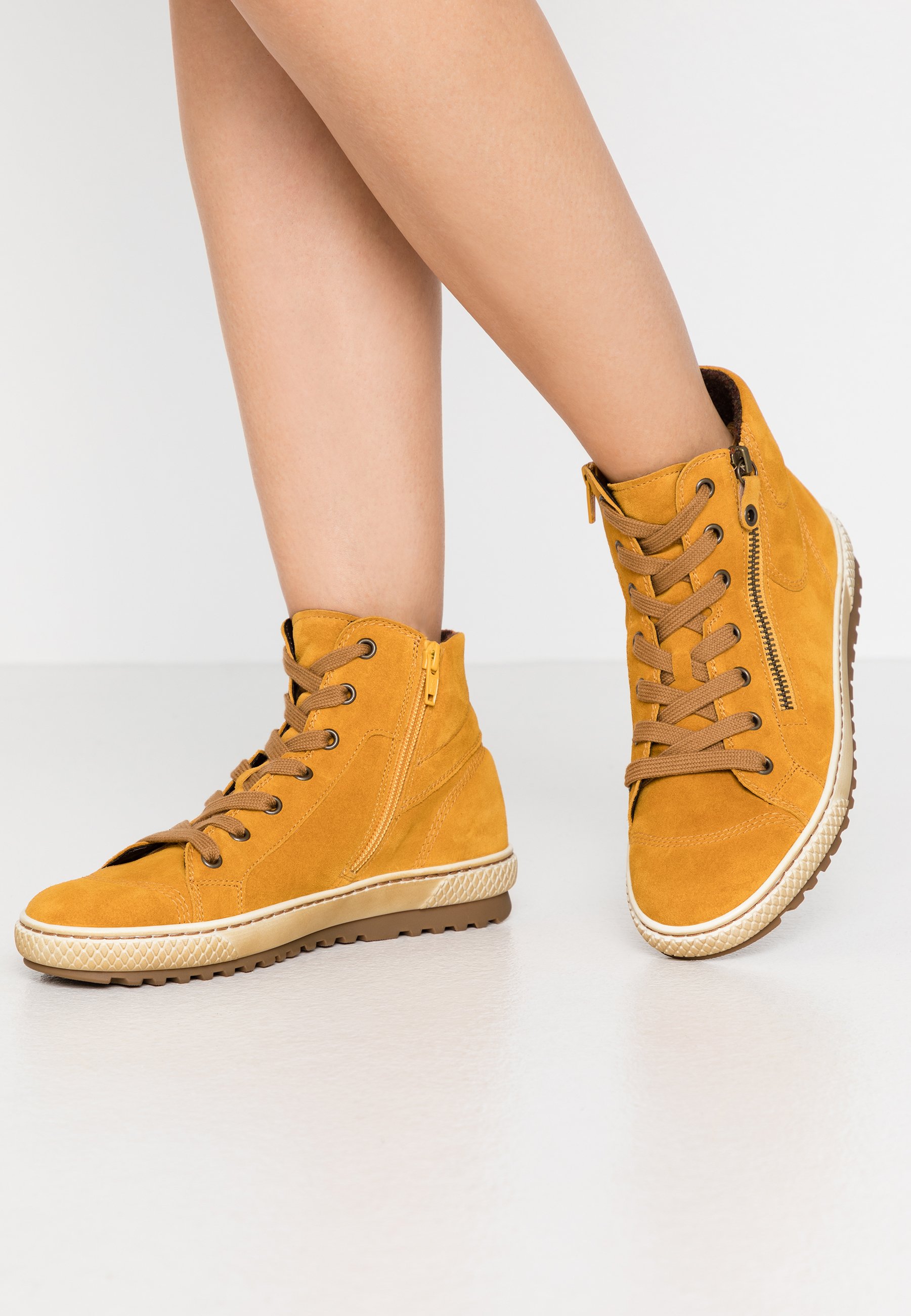 Gabor Sneakers hoog - herbst/Geel - Zalando.nl