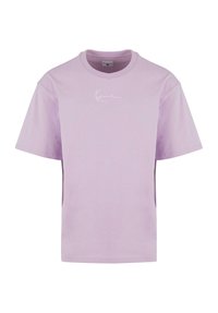 SMALL SIGNATURE ESSENTIAL - Tricou cu imprimeu - violet