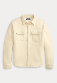 FELTED WOOL-BLEND OVERSHIRT - Srajca - andover cream
