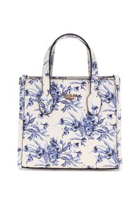 Guess Torbica - blumenmuster hell blau