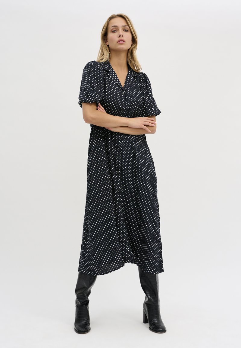 My Essential Wardrobe Blousejurk donkerblauw My Essential Wardrobe Blousejurk donkerblauw