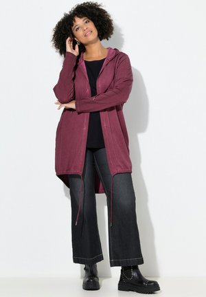 OFFENE FORM - Sweater met rits - dark claret