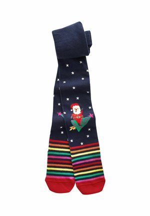 RICH CHRISTMAS CHARACTER - REGULAR FIT - Strumpbyxor - navy blue santa