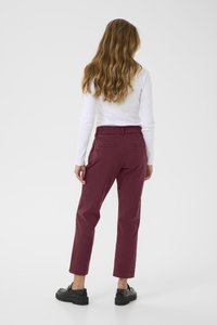 Kaffe KAMETTE PANTS - Bukser - windsor wine