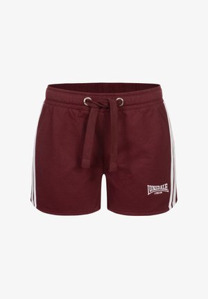 Lonsdale, CARLOWAY - Pantaloni sportivi - oxblood white