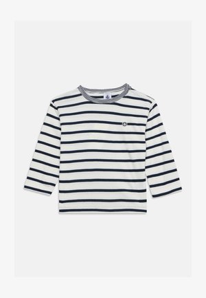Petit Bateau, BEBE DEBOUT TEE - Langærmet T-shirt - marshmallow/smoking