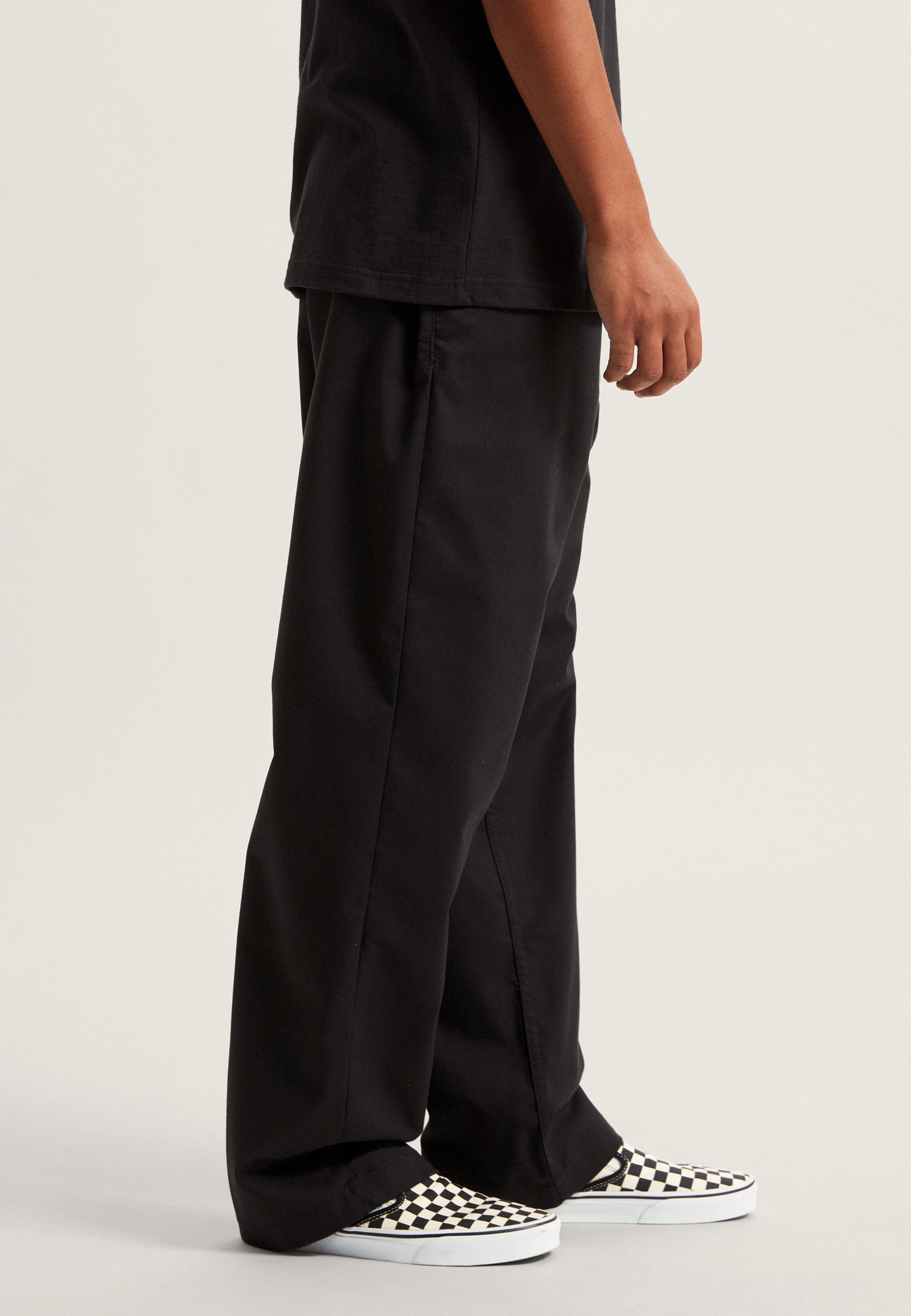 Vans AUTHENTIC LOOSE - Trousers - black - Zalando.ie Vans AUTHENTIC LOOSE - Trousers - black - Zalando.ie