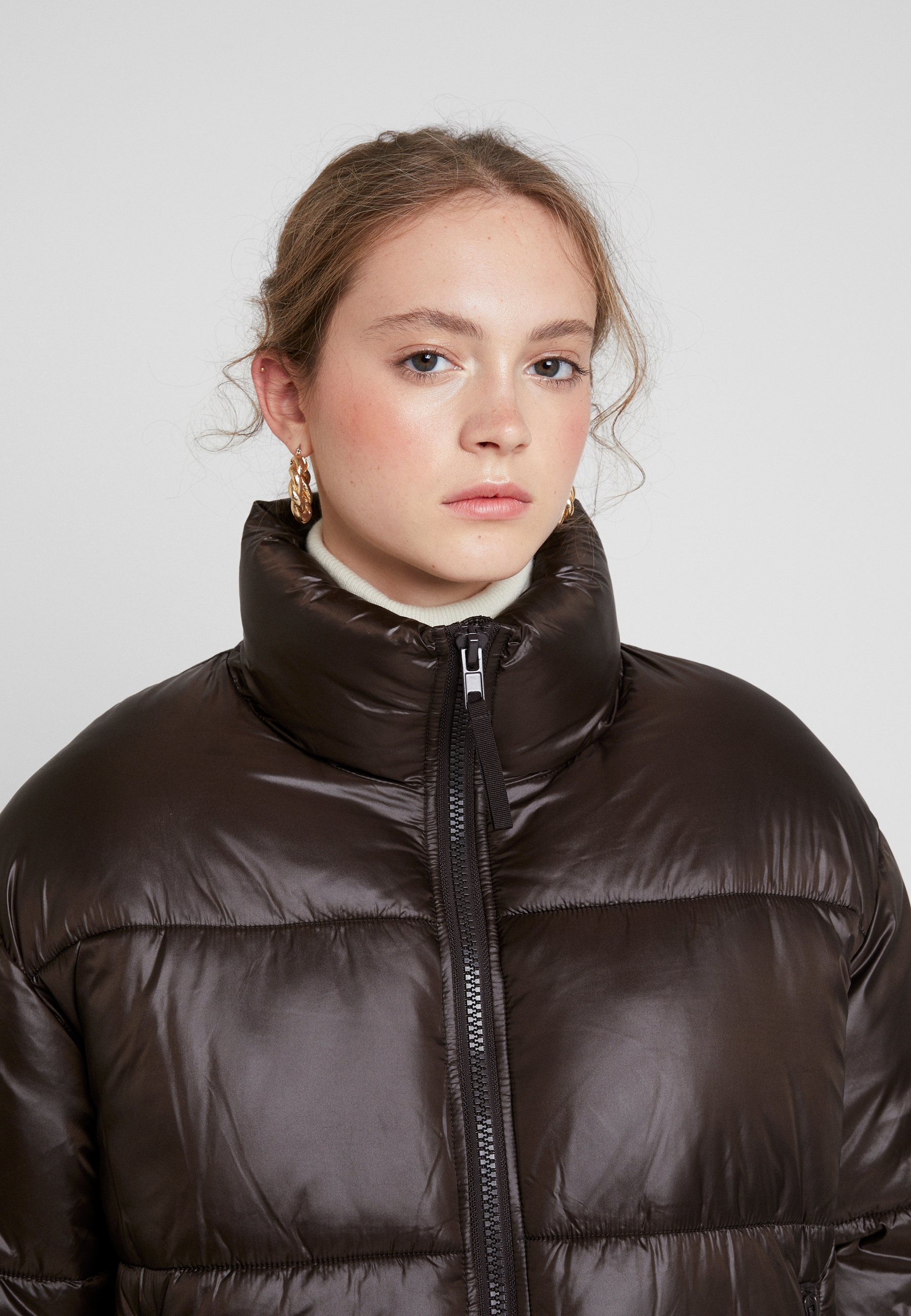 BENITA PUFFER JACKET Vinterjacka brown BENITA PUFFER JACKET Vinterjacka brown