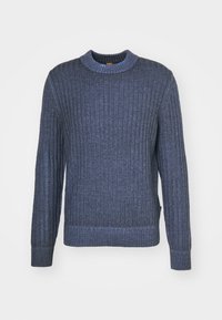 BOSS KRIBEN - Stickad tröja - dark blue
