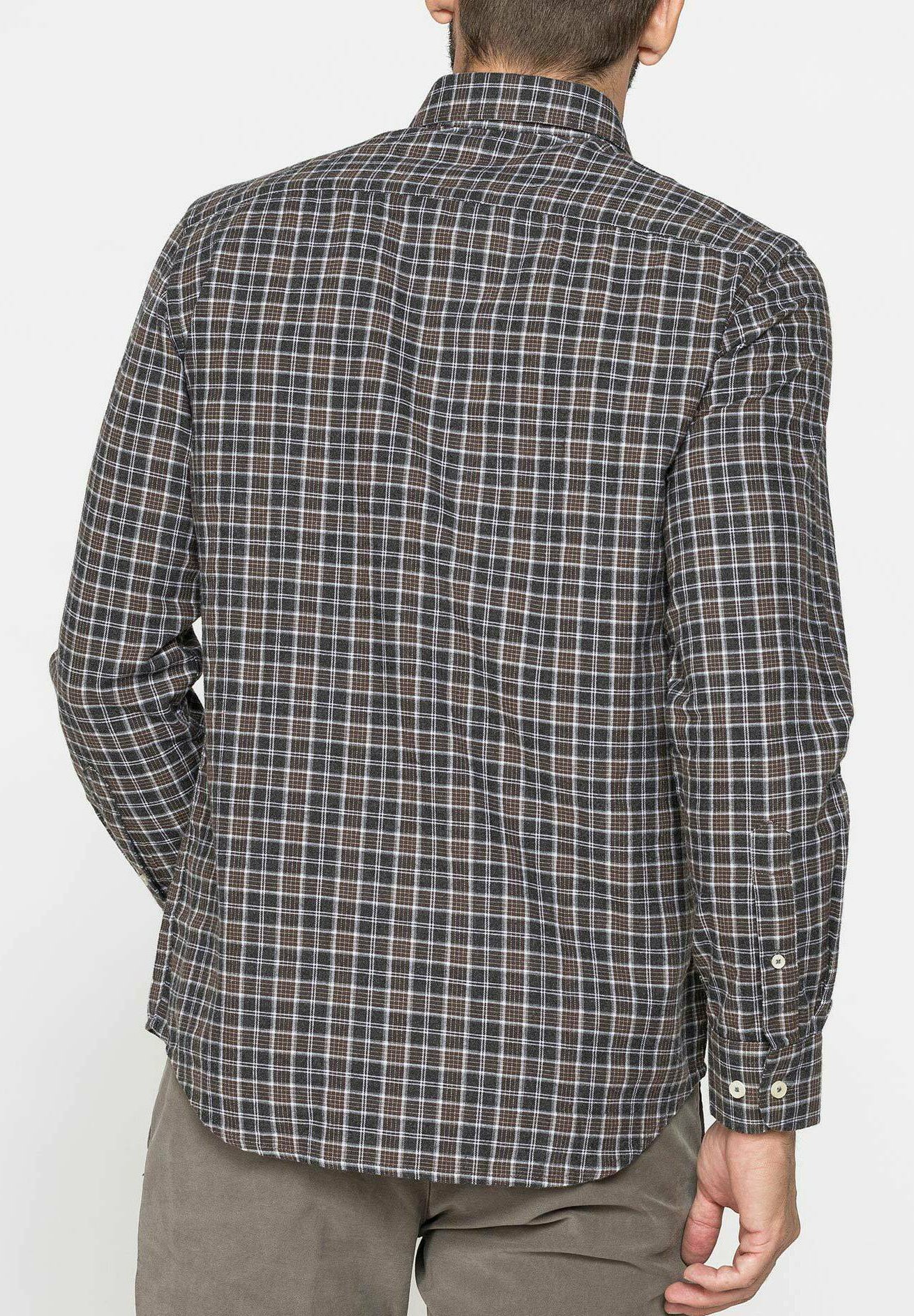 Carrera Jeans Camicia - grigio scuro e marrone/grigio scuro - Zalando.it