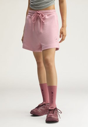adidas by Stella McCartney, ADIDAS BY STELLA MCCARTNEY TERRY SHORTS - Спортни шорти - rustic blush