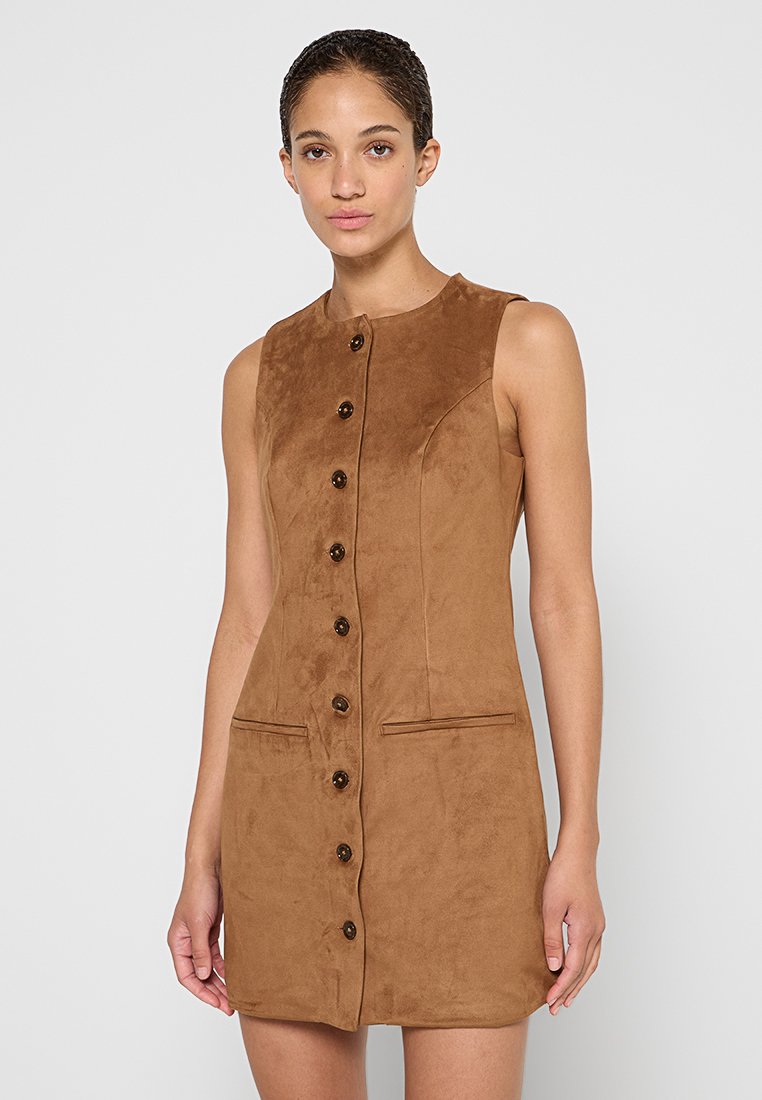 Abercrombie & Fitch Jurk camel Abercrombie & Fitch Jurk camel