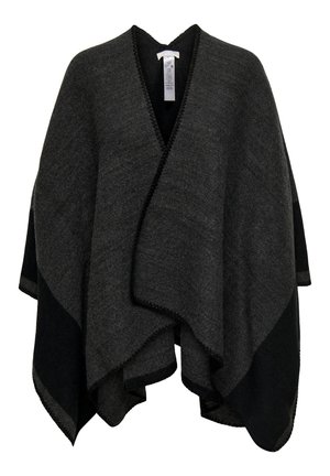 ONLY ONLVERIKA  - Poncho - dark grey melange