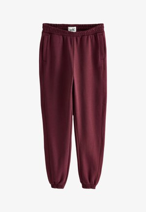 REGULAR FIT - CUFFED JOGGERS - Donji dijelovi trenirke - berry red
