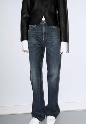 Mango, ADULT - Jean flare - dark blue