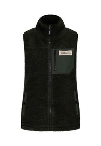 OXABBY TEDDY - Waistcoat - meteorite