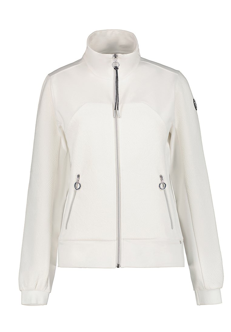 Luhta EHTAMO - Zip-up sweatshirt - weiss