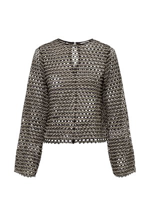LADESSA - Bluse - schwarz grau