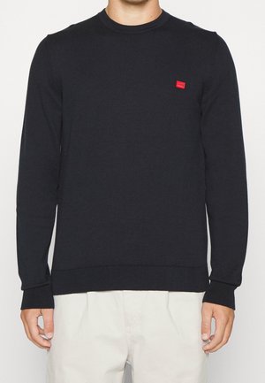 HUGO Strickpullover - dark blue