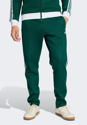 CLASSIC - Tepláky - collegiate green   white