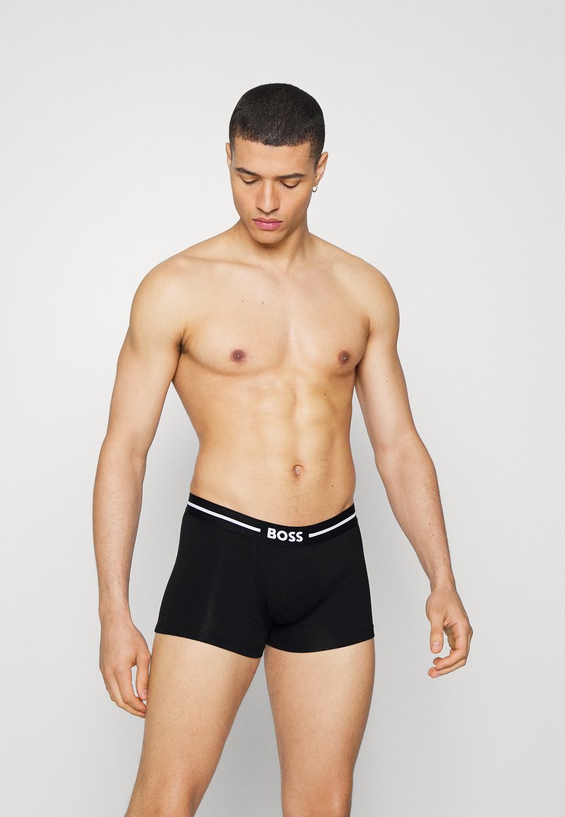 Herren Unterhosen | BOSS TRUNK BOLD 3 PACK Panties black/beige - SO82162 Herren Unterhosen | BOSS TRUNK BOLD 3 PACK Panties black/beige - SO82162
