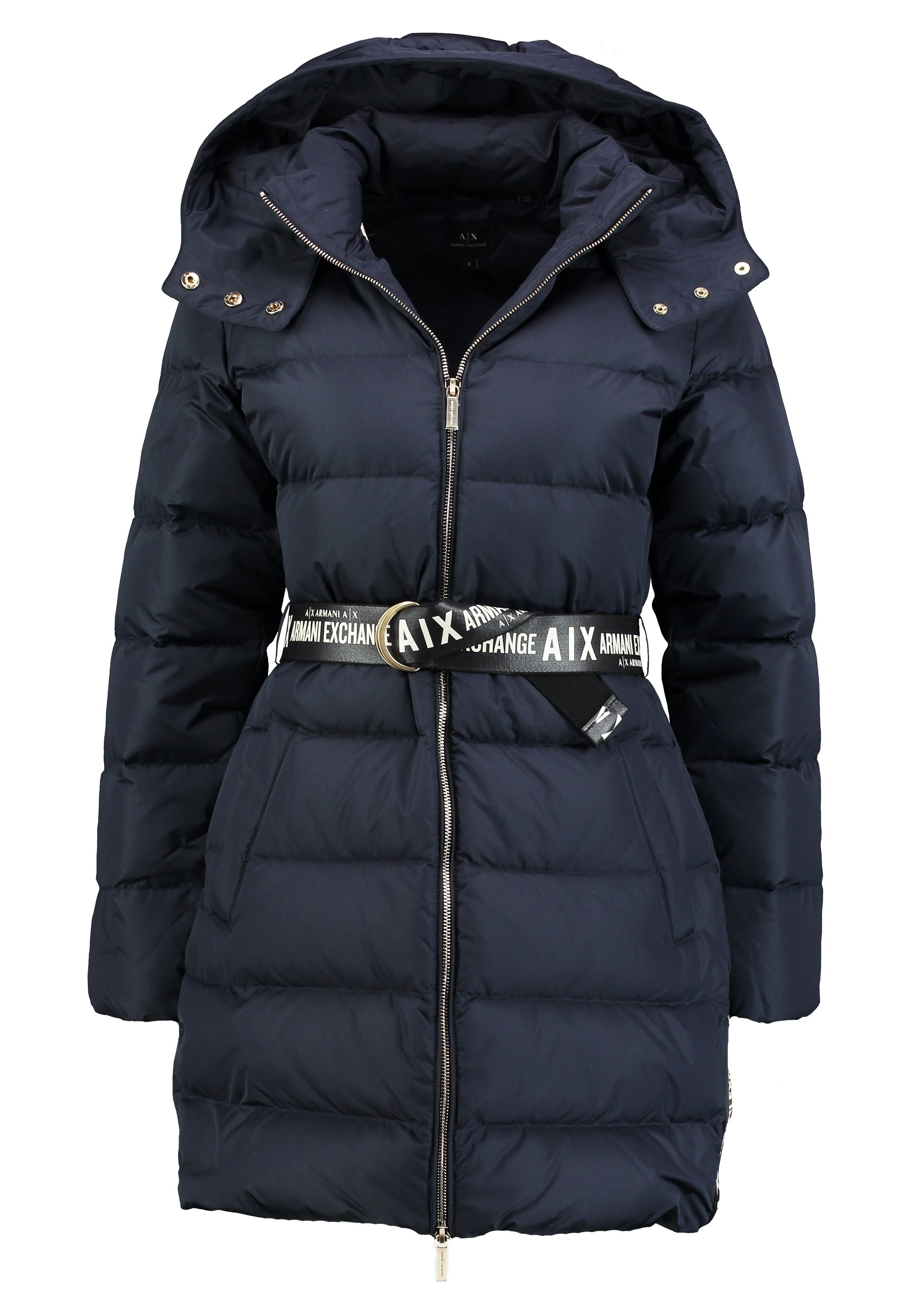 Armani Exchange Down coat - dark blue - (Pre-owned) - Zalando
