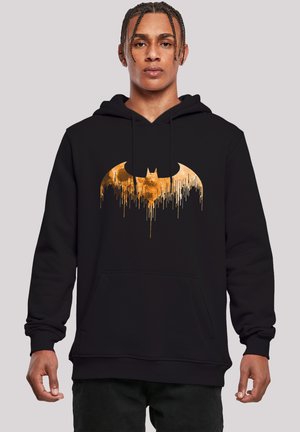 F4NT4STIC DC COMICS BATMAN ARKHAM KNIGHT HALLOWEEN MOON LOGO - Kapuzenpullover - black