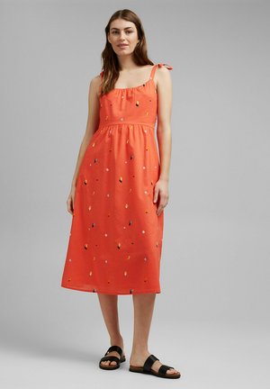 Day dress - coral
